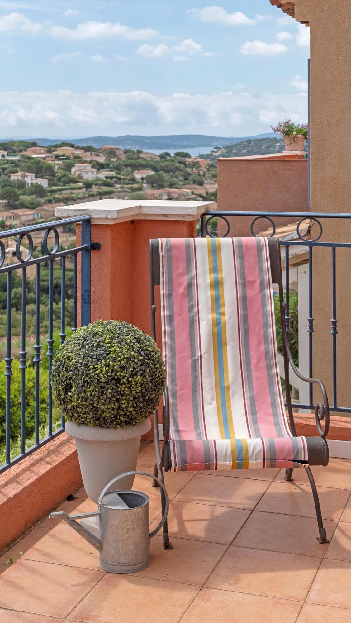 Appartement Les Cigales, Superbe Vue - Golfe De Sainte-Maxime Extérieur photo